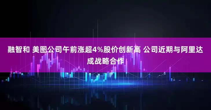 融智和 美图公司午前涨超4%股价创新高 公司近期与阿里达成战略合作